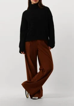 bruine gestuz pantalon paulagz mw wide pants