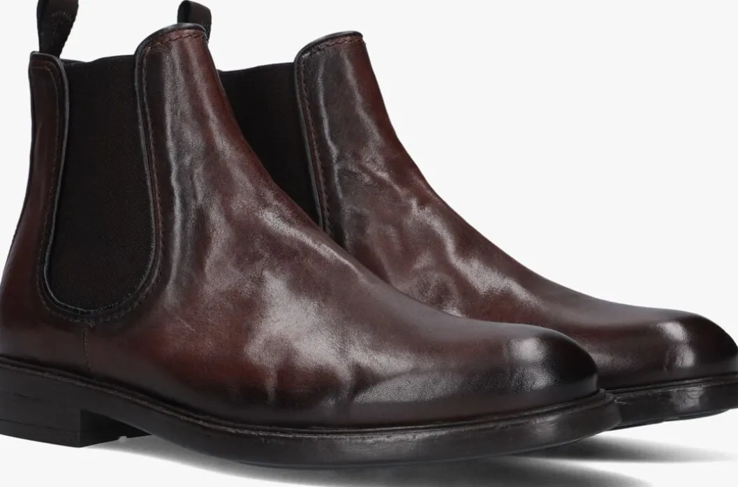 bruine giorgio chelsea boots 88610