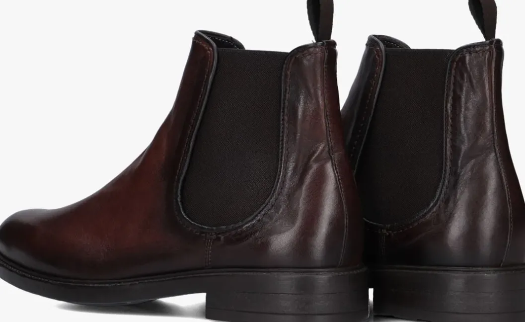 bruine giorgio chelsea boots 88610