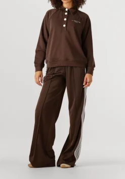 bruine haute l'amitié sweater polo logo sweat