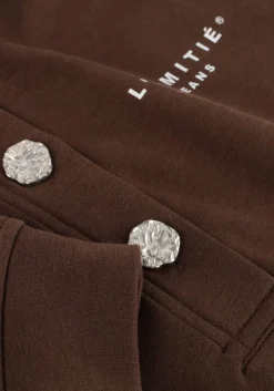 bruine haute l'amitié sweater polo logo sweat