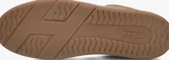 bruine hogan lage sneakers cool allacciato h