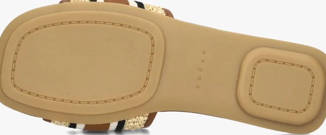 bruine hogan slippers h685 sandalo nastro