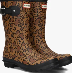 bruine hunter regenlaarzen womens original short