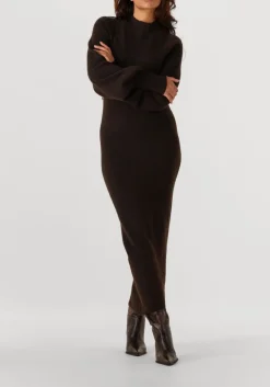 bruine ibana maxi jurk kendra