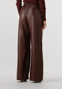 bruine ibana wijde broek payten