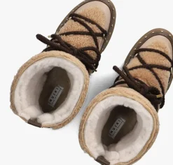 bruine inuikii vachtlaarzen curly rock