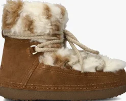 bruine inuikii vachtlaarzen teddy