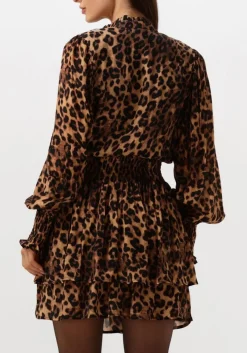 bruine janice mini jurk ari