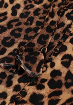 bruine janice mini jurk ari