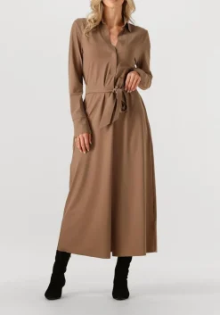 bruine japan tky midi jurk rasy