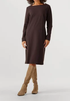 bruine japan tky midi jurk rohi