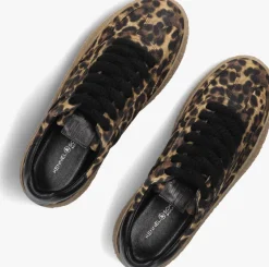 bruine kennel & schmenger lage sneakers 14700