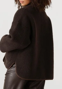 bruine knit-ted teddy jas joko