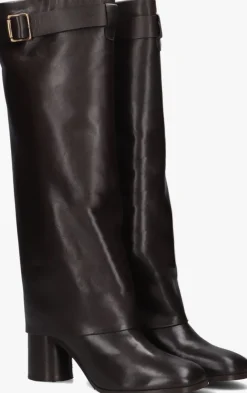 bruine lina locchi hoge laarzen mw551