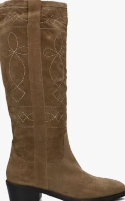 bruine lina locchi hoge laarzen at40