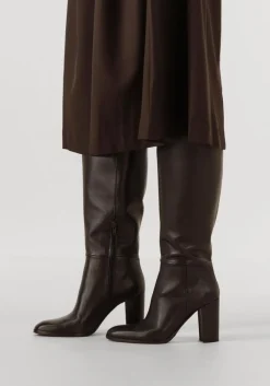 bruine lina locchi hoge laarzen at 161