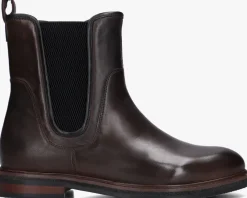 bruine maripe enkelboots fabiola