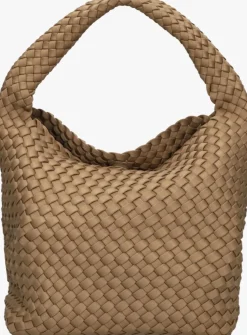 bruine marrea schoudertas bucket