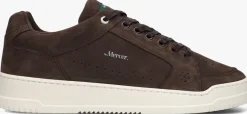 bruine mercer amsterdam lage sneakers the open era