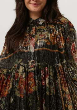 bruine mes demoiselles mini jurk molda