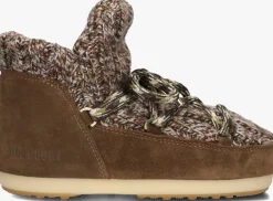 bruine moon boot vachtlaarzen 14601000