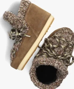 bruine moon boot vachtlaarzen 14601000