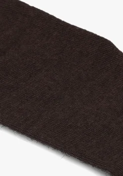 bruine mp denmark sokken wool/silk knee socks