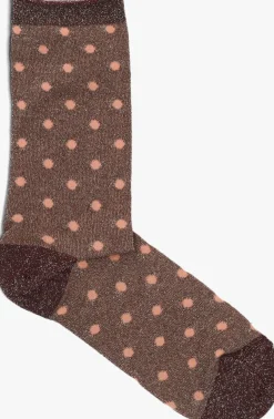 bruine mp denmark sokken donna glitter