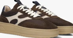 bruine notre-v lage sneakers anemone-63