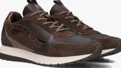 bruine notre-v lage sneakers rylie-01