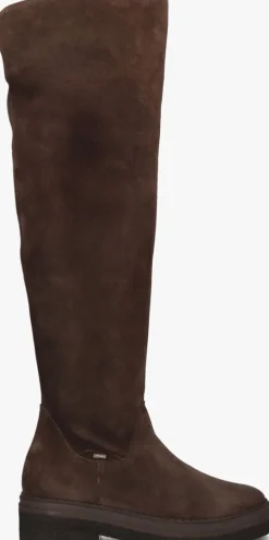 bruine nubikk hoge laarzen liz eiffel