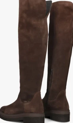 bruine nubikk hoge laarzen liz eiffel