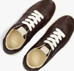 bruine nubikk lage sneakers basket cole