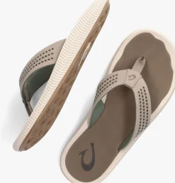 bruine olukai teenslippers ulele