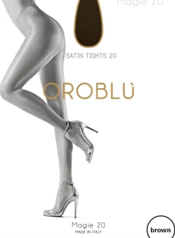 bruine oroblu panty's magie 20