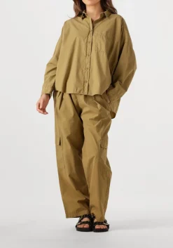 bruine penn & ink cargobroeken trousers s25z723