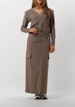 bruine penn & ink maxirok 540 skirt