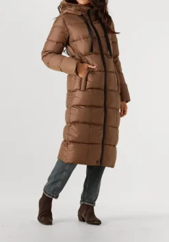 bruine peuterey gewatteerde jas nunki mqn 02