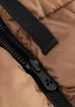 bruine peuterey gewatteerde jas nunki mqn 02