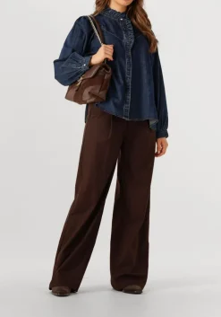 bruine pinko schoudertas love puff classic