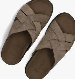 bruine posa slippers sea-slide misto