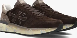 bruine premiata lage sneakers mick