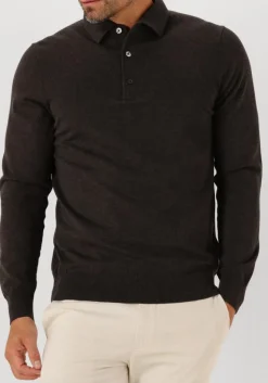 bruine profuomo polo polo onepiece ls