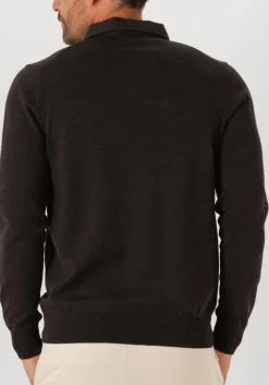 bruine profuomo polo polo onepiece ls