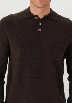 bruine profuomo polo polo ls snow