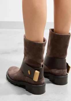 bruine roberto festa biker boots emelin