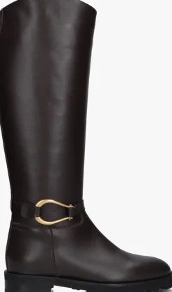 bruine roberto festa hoge laarzen nia