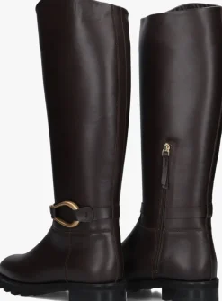 bruine roberto festa hoge laarzen nia