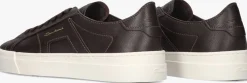 bruine santoni lage sneakers 21967